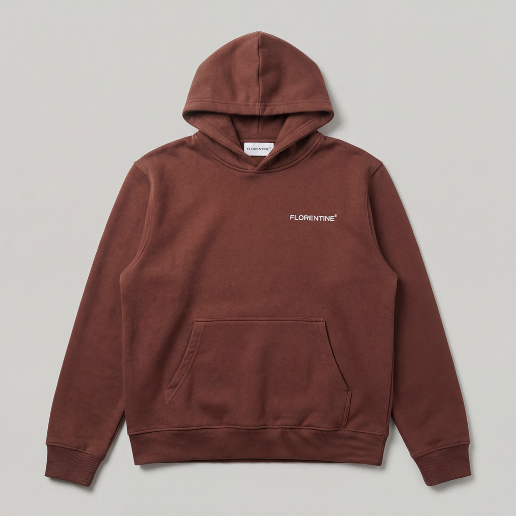 Brown hoodie