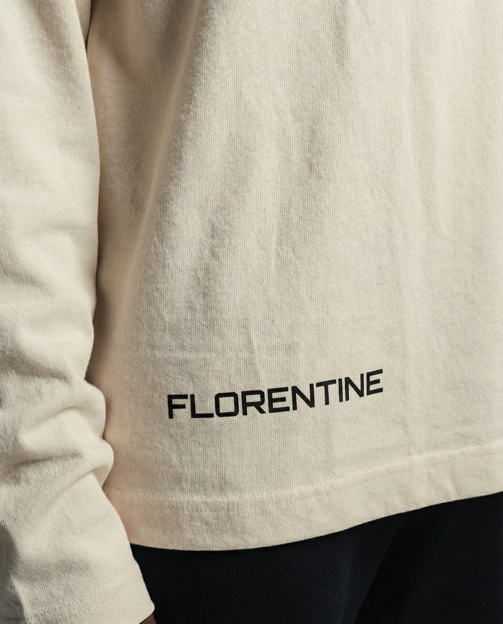 White long shirt- Not Average