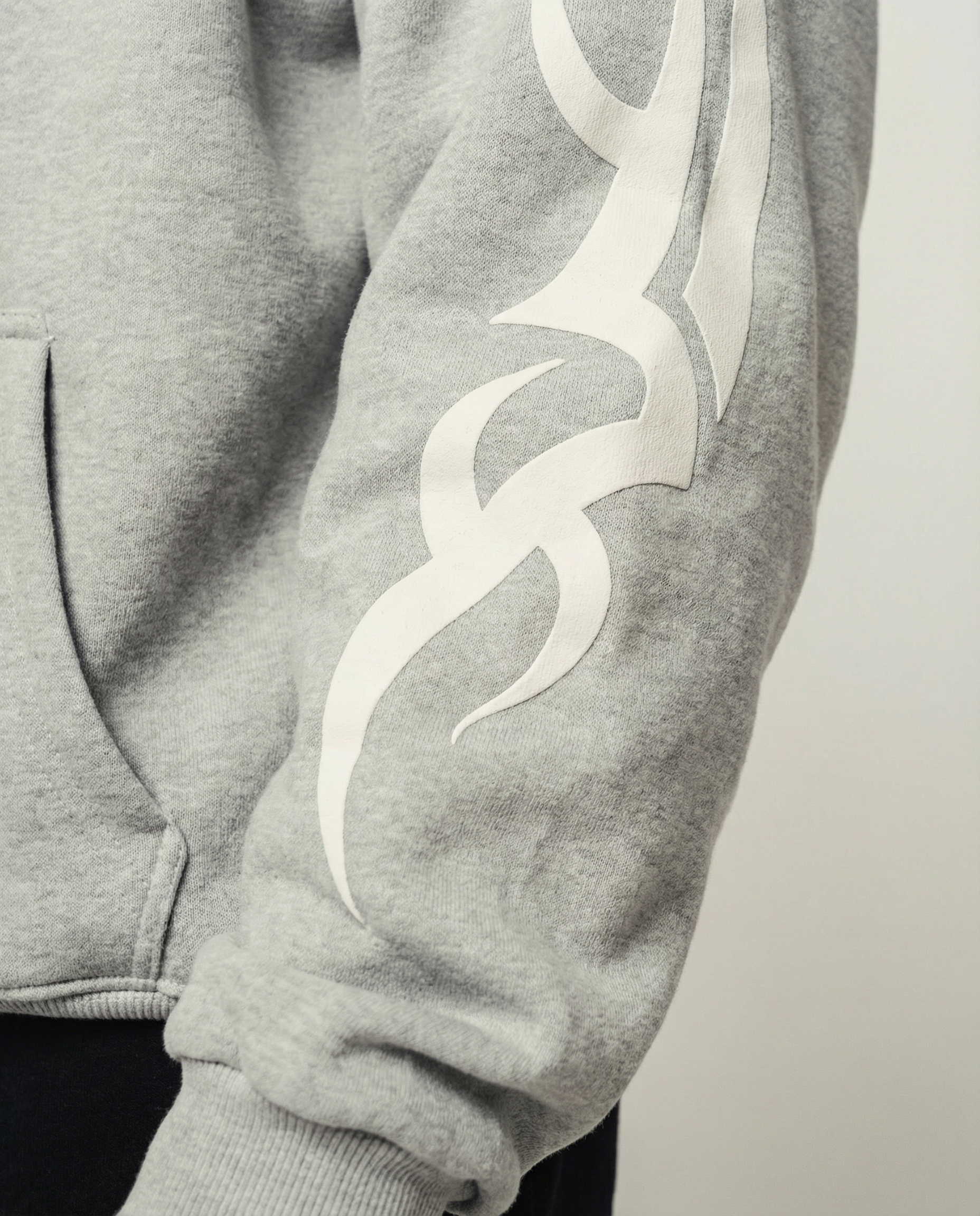 Grey Zipper
